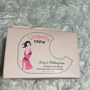 2/$20 NEW! Boob, body, cloths lingerie tape! Easy application clear 3.5cmx5metre
